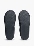 Blue Logo Embroidery Felt Slippers  Men