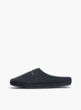 Blue Logo Embroidery Felt Slippers  Men