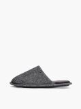 Grey Enamel Flag Herringbone Slippers  Men