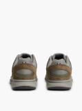 Grey Suede Mixed Texture Cleat Sneakers  Men