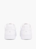 Άσπρο Δερμάτινα Sneakers Court  Γυναίκες
