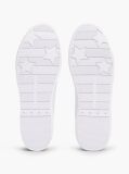Άσπρο Δερμάτινα Sneakers Court  Γυναίκες