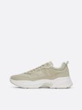 Beige Chunky Runner Trainers  Women
