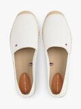 Beige Flag Embroidery Canvas Espadrilles  Women