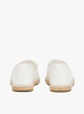Beige Flag Embroidery Canvas Espadrilles  Women