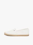 Beige Flag Embroidery Canvas Espadrilles  Women