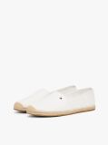 Beige Flag Embroidery Canvas Espadrilles  Women