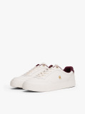 Άσπρο Δερμάτινα Sneakers Με Colour-Pop Λεπτομέρειες  Γυναίκες