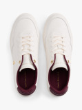 Άσπρο Δερμάτινα Sneakers Με Colour-Pop Λεπτομέρειες  Γυναίκες