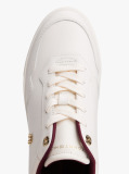 Άσπρο Δερμάτινα Sneakers Με Colour-Pop Λεπτομέρειες  Γυναίκες