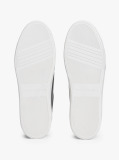 Μαύρο Δερμάτινα Sneakers Με Πλατφόρμα  Γυναίκες