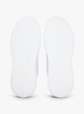 Άσπρο Δερμάτινα Sneakers Με Πλατφόρμα Και Λεοπάρ Λεπτομέρεια  Γυναίκες