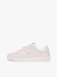 Beige TH Monogram Leather Court Trainers  Women