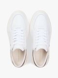 Multi Metallic Heel Leather Platform Trainers  Women