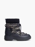 Blue TH Monogram Water Resistant Snow Boots  Women
