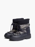Blue TH Monogram Water Resistant Snow Boots  Women