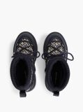 Blue TH Monogram Water Resistant Snow Boots  Women