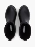 Black TH Monogram Cleat Rain Boots  Women