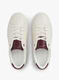 Μπεζ TH Monogram Δερμάτινα Sneakers  Γυναίκες