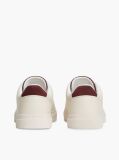 Μπεζ TH Monogram Δερμάτινα Sneakers  Γυναίκες
