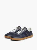 Μπλε Δερμάτινα Sneakers Με Ανάγλυφο Σχέδιο TH Monogram   Γυναίκες