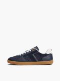 Μπλε Δερμάτινα Sneakers Με Ανάγλυφο Σχέδιο TH Monogram   Γυναίκες