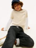 Beige Essential Organic Cotton Knit Tee  Boys