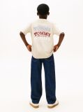 Beige Washed Faded Graphic T-Shirt  Boys
