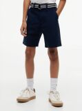 Μπλε Essential Παντελόνι Chinos Με Signature Ζώνη Σε Loose Γραμμή  Αγόρια