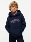 Blue Logo Interlock Knit Hoody  Boys