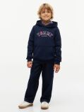 Blue Logo Interlock Knit Hoody  Boys
