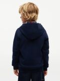 Blue Logo Interlock Knit Hoody  Boys