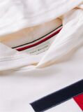 White Logo Interlock Knit Hoody  Boys