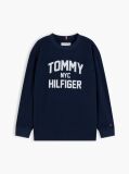Blue Logo Long Sleeve T-Shirt  Boys