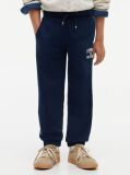 Blue Sueded Logo Joggers  Boys