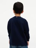 Blue Tommy Tartan Interlock Long Sleeve T-Shirt  Boys
