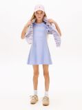 Purple Essential Logo Slim Skater Dress  Girls