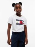 Άσπρο Peanuts® Άνετο T-Shirt Με Σχέδιο  Κορίτσια