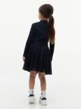 Blue Polka Dot Tulle Fit And Flare Dress  Girls