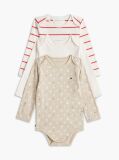 Multi 3-Pack Essential Long Sleeve Bodysuits  Newborn