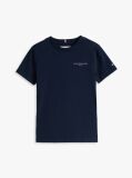 Μπλε T-Shirt Με Λογότυπο Και Κλασική Λαιμόκοψη  Παιδί Unisex