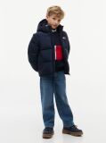 Blue Heritage Back Logo Ripstop Puffer Jacket  Kids Unisex