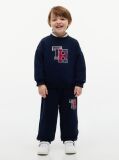 Blue Terry Sweatshirt And Joggers Set  Kids Unisex