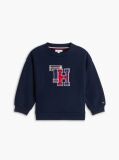 Blue Terry Sweatshirt And Joggers Set  Kids Unisex