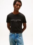 Μαύρο T-Shirt Με Λογότυπο  Άνδρες