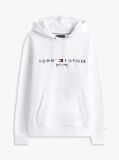 Άσπρο Flex Hoody Με Λογότυπο  Άνδρες