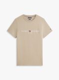 Μπεζ T-Shirt Απο Οργανικό Βαμβάκι  Άνδρες