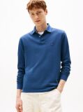 Blue 1985 TH Flex Regular Fit Long Sleeve Polo  Men