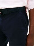 Blue Essential Brooklyn Twill Bermuda Shorts With Belt  Men