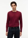 Red Slim Interlock Long Sleeve T-Shirt  Men